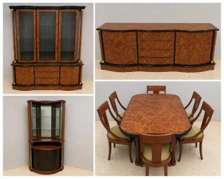 Conjunto Salón Clásico Madera