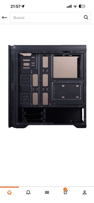 Torre PC Hiditec V10 RGB Negra