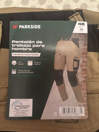 Pantaloncini da lavoro Parkside uomo Taglia 48/456
