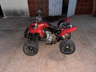 Mini Quad 125cc Off-Road Rojo y Negro