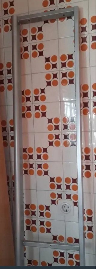 Mueble TV madera puerta corredera
