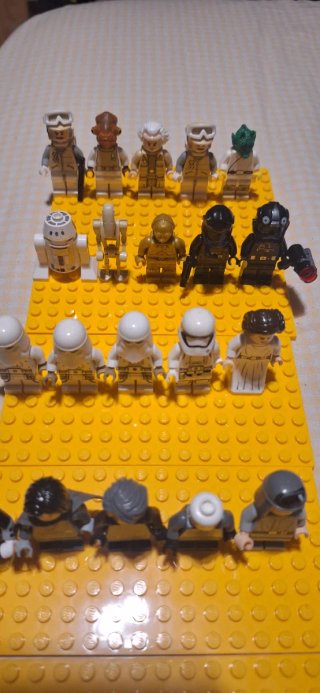 Lote Figuras Lego Star Wars