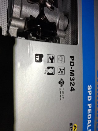 Pedales Shimano PD-M324 SPD