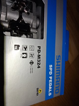 Pedales Shimano PD-M324 SPD