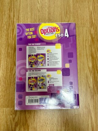 Libro inglés 4° ESO - OPTIONS burlington books