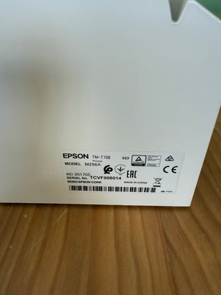 Impresora Epson Tickets Blanca