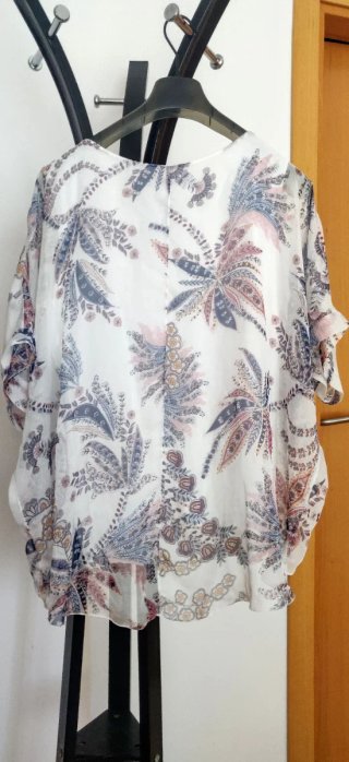 Blusa de seda  Talla M-XXL.