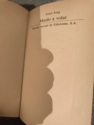 Miedo a Volar. Erica Jong.
