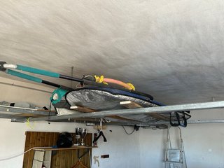 Tabla windsurf, velas, botavaras y mástil