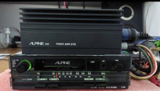 Alpine 7139E Old School Car Radio
