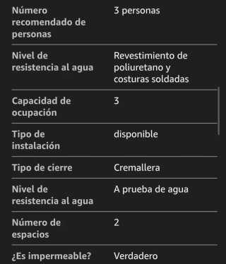 Tienda de campaña NUEVA