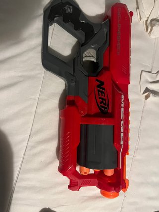 Pistola Nerf Mega CycloneShock