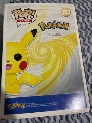 Funko Pop Pikachu Plateado 353 Pokémon