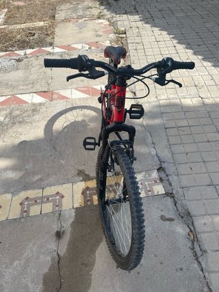 Bicicleta Infantil Talla 24 Roja