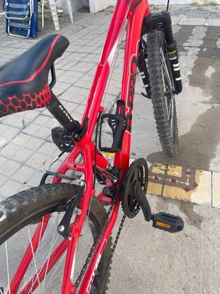 Bicicleta Infantil Talla 24 Roja