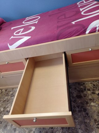 Dormitorio juvenil completo