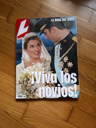 Revista HOLA!  04/06/2004 Boda de Felipe y Letizia