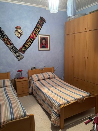 Armario juvenil madera 6 puertas + 3 cajones