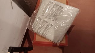 Mesa y 4 Sillas Lerhamn IKEA tapizadas sin estrena