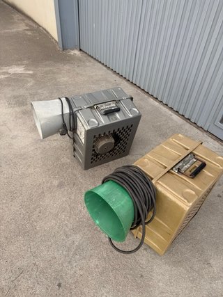 Turbina de aire para hinchables