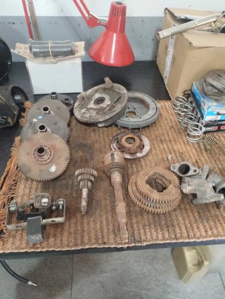Cambio 3 marce Vespa 50