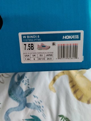 Zapatillas Hoka Bondi 8 Rosa y Blanco