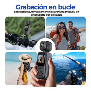 Cámara accion 4K POV Vlog NUEVO