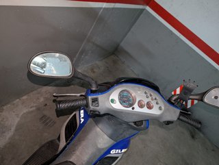 Gilera Runner 50cc Scooter Azul/Negro