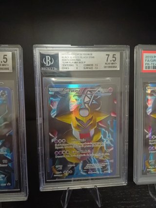Giratina BW74 BGS 7.5 Beckett Plasma