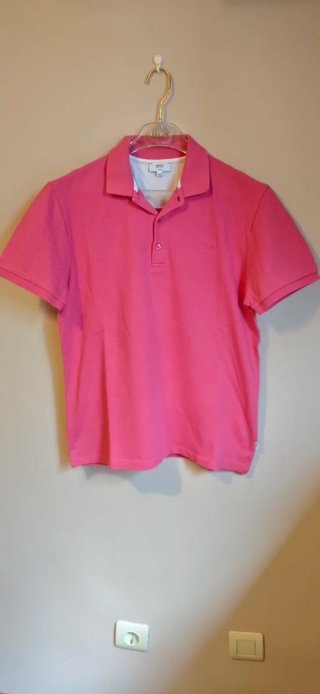 Polo fucsia niño Hugo Boss