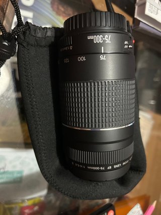 Canon EF 75-300mm f/4-5.6 III Objetivo