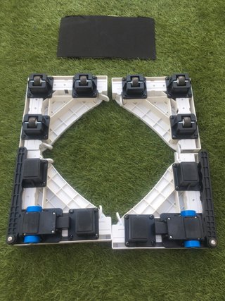 Base universal ajustable para lavadora