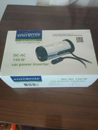Inversor Energenie DC-AC 150W Coche