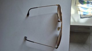 Gafas de sol Ray-Ban Aviator Doradas Marrones