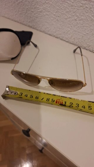 Gafas de sol Ray-Ban Aviator Doradas Marrones