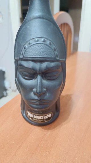Botella Vintage Cabeza Inca