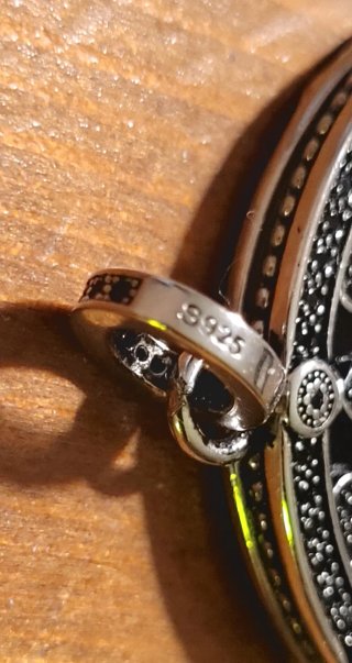 Colgante Rueda de la Fortuna Plata 925