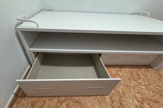Estructura cama nido doble con cajones