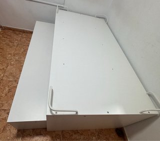 Estructura cama nido doble con cajones