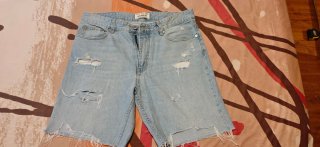 Pantalón vaquero corto Pull&Bear