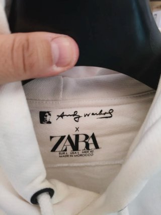 Sudadera Zara x Andy Warhol Banana