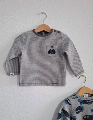 Conjunto 2 sudaderas bebé