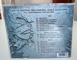 Héroes del Silencio - Bellinzona CD+DVD