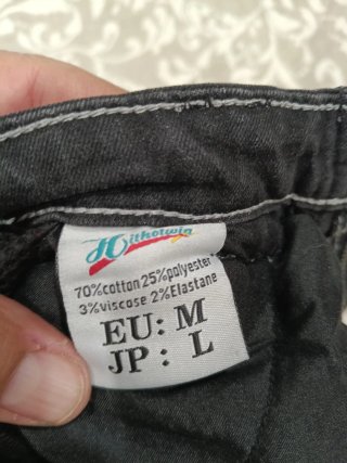 Pantalón Moto Negro