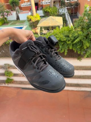 Zapatillas Adidas Halterofilia Negras