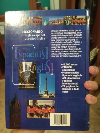 Diccionario inglés-español, español-inglés