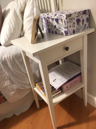 Mesita Noche Ikea Hemnes Blanca