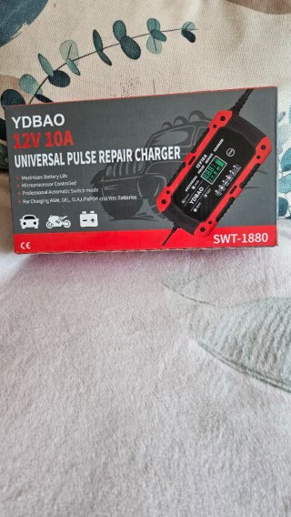 Cargador Batería YDBAO 12V 10A Pulse Repair