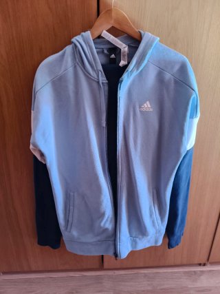 Chándal Adidas Hombre Azul y Blanco