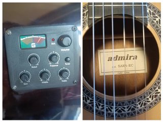 Guitarra Admira Sara EC Española Eléctrica